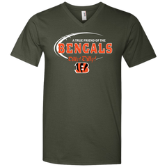 Dilly Dilly Cincinnati Bengals A True Friend Of The Bengals Men's V-Neck T-Shirt - The White Eagles