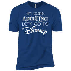 I'm Done Adulting Let's Go To Disney Shirt Men's Sleeve Shirt - The White Eagles