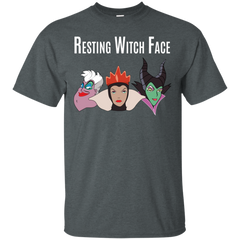 Maleficent Disney Shirt. Resting Witch Face Halloween Shirt Cotton T-Shirt - The White Eagles
