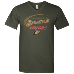 Dilly Dilly A True Friend Of The Anaheim Ducks Men's V-Neck T-Shirt - The White Eagles