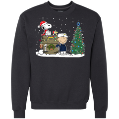 San Diego Chargers Snoopy The Peanuts Ugly Christmas Sweater  Super Bowl Sweatshirt - The White Eagles