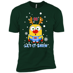 Minion Nicholls Colonels Ugly Christmas Sweaters Let It Snow Men's Sleeve Shirt - The White Eagles