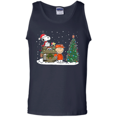 Denver Broncos Snoopy The Peanuts Ugly Christmas Sweater  Super Bowl Tank Top - The White Eagles