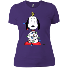 Snoopy Christmas Tree The Peanuts Movie Snoopy Ladies' Shirt - The White Eagles
