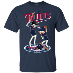 Minnesota Twins Baseball Rick And Morty Cotton T-Shirt - The White Eagles