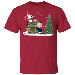 Seattle Seahawks Snoopy The Peanuts Ugly Christmas Sweater  Super Bowl Cotton T-Shirt - The White Eagles