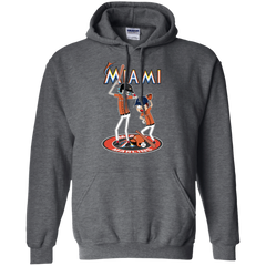 Miami Marlins Baseball Rick And Morty Hoodie - The White Eagles