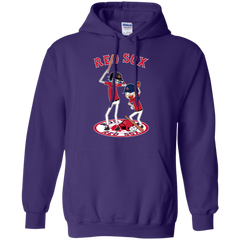 Boston Red Sox Baseball Rick And Morty Hoodie - The White Eagles