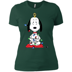 Snoopy Christmas Tree The Peanuts Movie Snoopy Ladies' Shirt - The White Eagles