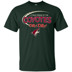 Dilly Dilly A True Friend Of The Arizona Coyotes Cotton T-Shirt - The White Eagles