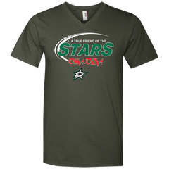 Dilly Dilly A True Friend Of The Dallas Stars Men's V-Neck T-Shirt - The White Eagles