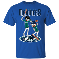 Seattle Mariners Baseball Rick And Morty Cotton T-Shirt - The White Eagles