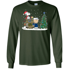 Indianapolis Colts Snoopy The Peanuts Ugly Christmas Sweater  Super Bowl LS Cotton T-Shirt - The White Eagles