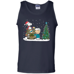Miami Dolphins Snoopy The Peanuts Ugly Christmas Sweater  Super Bowl Tank Top - The White Eagles