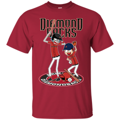 Arizona Diamondbacks Baseball Rick And Morty Cotton T-Shirt - The White Eagles