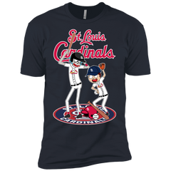 St Louis Cardinals Baseball Rick And Morty Men's Sleeve Shirt - The White Eagles