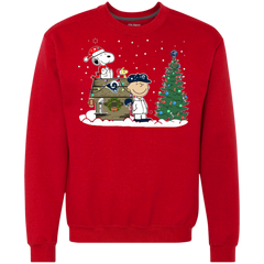 Los Angeles Rams Snoopy The Peanuts Ugly Christmas Sweater  Super Bowl Sweatshirt - The White Eagles