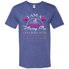 I Am A Disney Girl I Can't Control T-shirts Men's V-Neck T-Shirt - The White Eagles