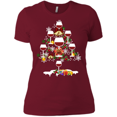 Christmas Is Coming Wine Santa Claus Ugly Christmas Sweater Ladies' Shirt - The White Eagles