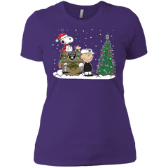 Oakland Raiders Snoopy The Peanuts Ugly Christmas Sweater  Super Bowl Ladies' Shirt - The White Eagles