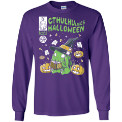 Cthulhu Likes Halloween Shirt LS Cotton T-Shirt - The White Eagles