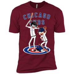 Chicago Cubs Baseball Rick And Morty Men's Sleeve Shirt - The White Eagles