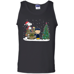 Houston Texans Snoopy The Peanuts Ugly Christmas Sweater  Super Bowl Tank Top - The White Eagles