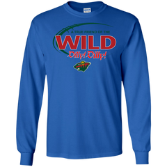 Dilly Dilly A True Friend Of The Minnesota Wild LS Cotton T-Shirt - The White Eagles