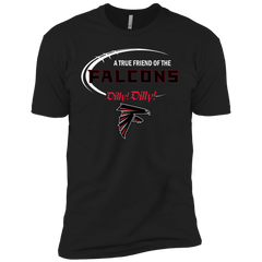 Dilly Dilly Atlanta Falcons A True Friend Of The Falcons Men's Sleeve Shirt - The White Eagles