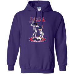 Atlanta Braves Baseball Rick And Morty Hoodie - The White Eagles