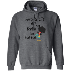 Fortnite Life Got Me Feelin Like Hei Hei Hoodie - The White Eagles