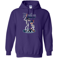 New York Yankees Baseball Rick And Morty Hoodie - The White Eagles