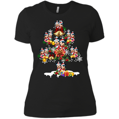 Christmas Is Coming Mickey Mouse Santa Claus Ugly Christmas Sweater Ladies' Shirt - The White Eagles