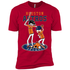 Houston Astros Baseball Rick And Morty Men's Sleeve Shirt - The White Eagles