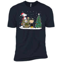 Pittsburgh Steelers Snoopy The Peanuts Ugly Christmas Sweater  Super Bowl Men's Sleeve Shirt - The White Eagles