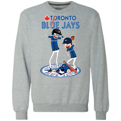 Toronto Blue Jays Baseball Rick And Morty Sweatshirt - The White Eagles