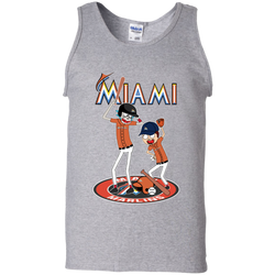 Miami Marlins Baseball Rick And Morty Tank Top - The White Eagles
