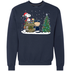 Seattle Seahawks Snoopy The Peanuts Ugly Christmas Sweater  Super Bowl Sweatshirt - The White Eagles