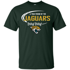 Dilly Dilly Jaguars A True Friend Of The Jaguars Cotton T-Shirt - The White Eagles