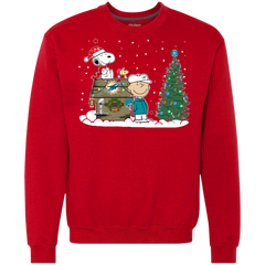Miami Dolphins Snoopy The Peanuts Ugly Christmas Sweater  Super Bowl Sweatshirt - The White Eagles
