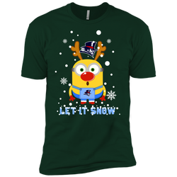 Minion Duquesne Dukes Ugly Christmas Sweaters Let It Snow Men's Sleeve Shirt - The White Eagles