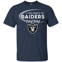 Dilly Dilly Raiders A True Friend Of The Raiders Cotton T-Shirt - The White Eagles