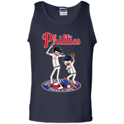 Philadelphia Phillies Baseball Rick And Morty Tank Top - The White Eagles