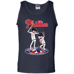 Philadelphia Phillies Baseball Rick And Morty Tank Top - The White Eagles