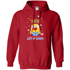 Minion Idaho State Bengals Ugly Christmas Sweaters Let It Snow Hoodie - The White Eagles