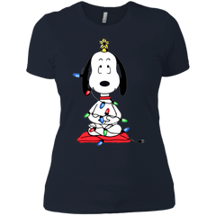Snoopy Christmas Tree The Peanuts Movie Snoopy Ladies' Shirt - The White Eagles
