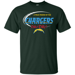 Dilly Dilly Los Angeles Chargers A True Friend Of The Chargers Cotton T-Shirt - The White Eagles