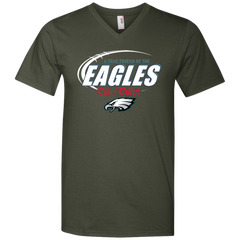Nfl Dilly Dilly Philadelphia Eagles A True Friend Of The Eagles Men's V-Neck T-Shirt - The White Eagles