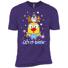 Minion Citadel Bulldogs Ugly Christmas Sweaters Let It Snow Men's Sleeve Shirt - The White Eagles
