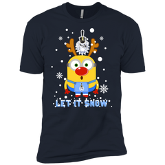 Minion Citadel Bulldogs Ugly Christmas Sweaters Let It Snow Men's Sleeve Shirt - The White Eagles